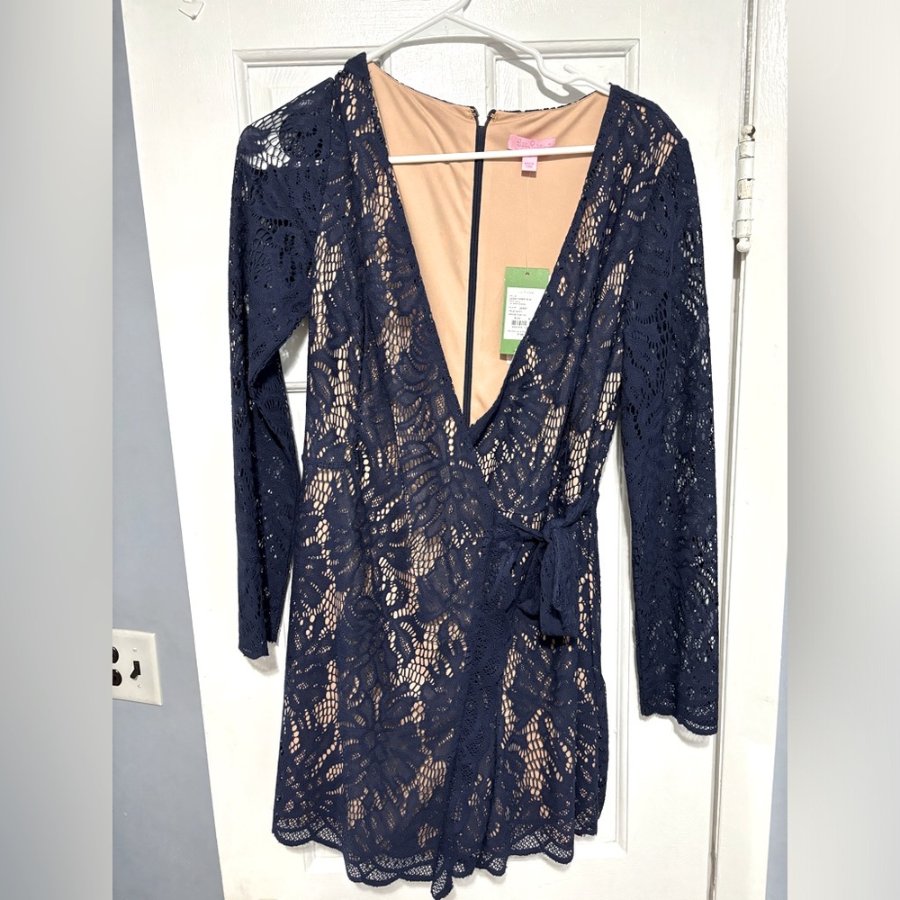 Lily Pulitzer Navy dress size:medium